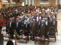 همایش تجلیل از پروفسور علی اکبر جلالی چهره ماندگار شهرستان شاهرود با حضور مسئولین و قشرهای مختلف مردم 